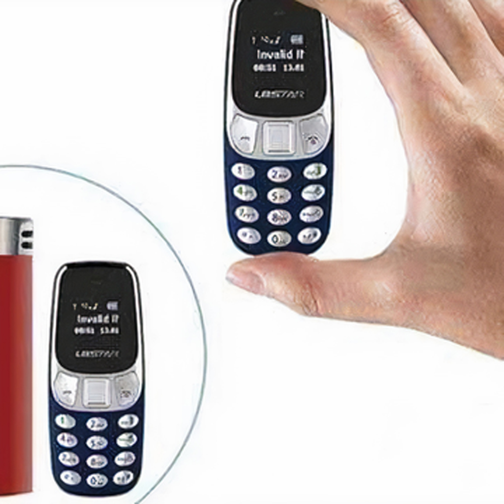 BM10 Mini Phone Wireless Dialer الهاتف الأصغر فى العالم بشريحتين في السعودية