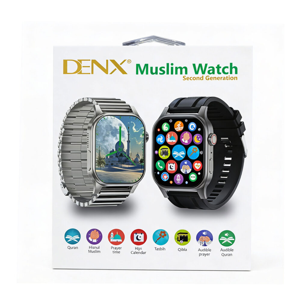 DW-105 ساعة المسلم ضد الماء ضمان عامين