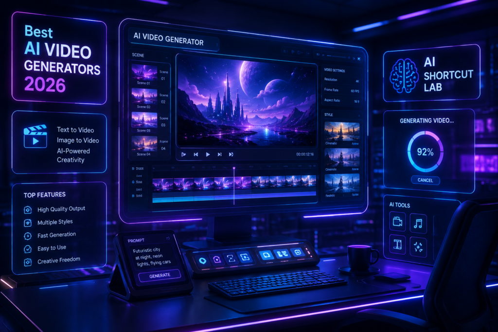 Best AI video generators 2026