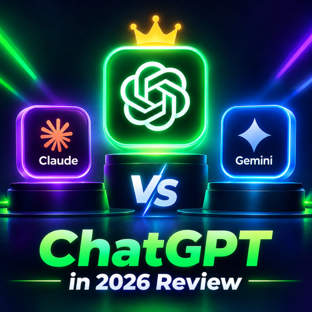 ChatGPT in 2026 review and comparison with Claude and Gemini - AI Shortcut LAB